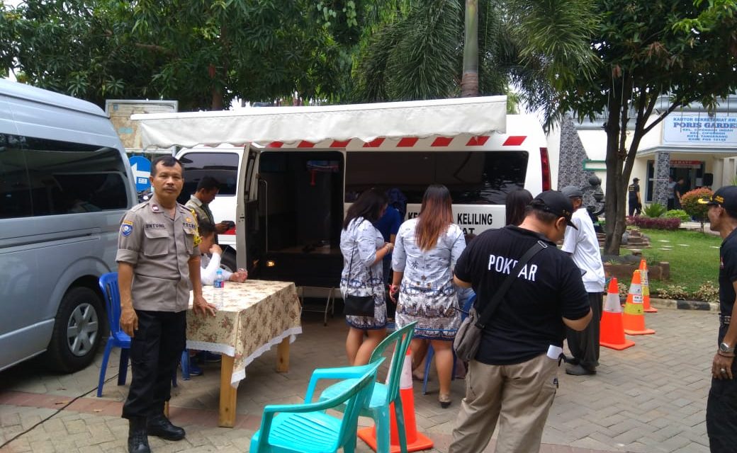 Ipda Budianto Monitoring Kegiatan Baksos Dan Pengobatan Gratis