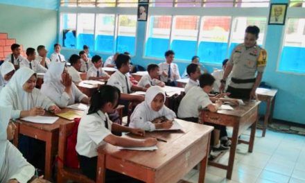 Pelajar Mitra Bhabinkamtibmas Selalu Bersinergi Disetiap Kesempatan