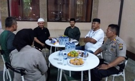 Kapolsek Cipondoh Kunjungi Ketua FUIB Kelurahan Sudimara Pinang