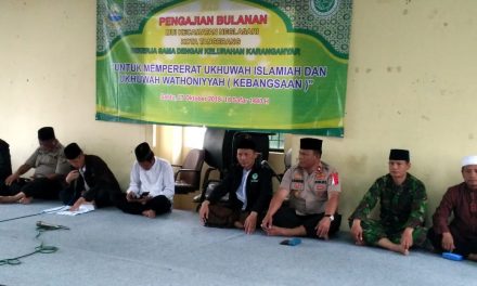 Hadiri Pengajian Bulanan MUI, Kapolsek Neglasari imbau Jamaah Cerdas bermedia Sosial