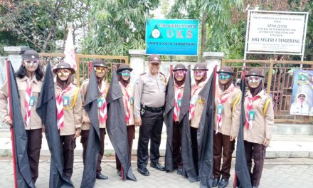 Cegah Terjadinya Tawuran Antar Pelajar, Bhabinkamtibmas Polsek Cipondoh Kunjungi SMAN 9 Tangerang