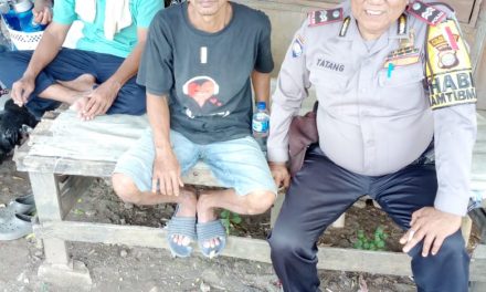 Sambangi Pemancingan Aiptu Tatang Ingatkan Agar Waspadai Pencurian Kendaraan