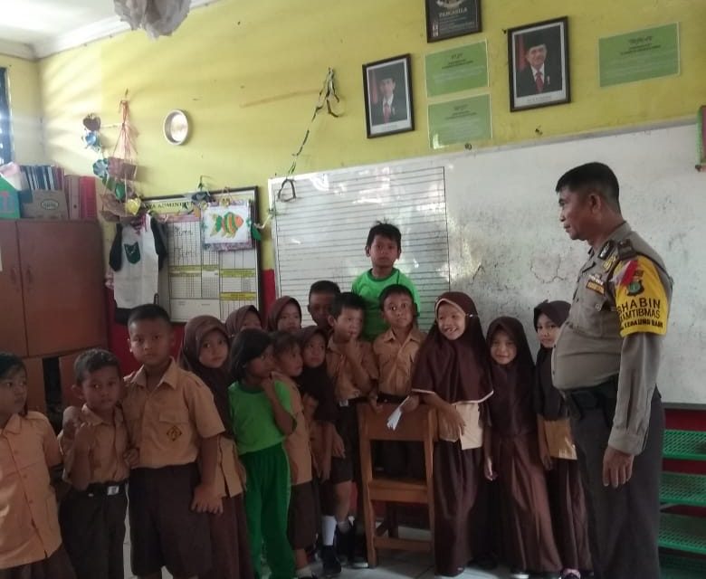 Binmas Polsek Neglasari Kunjungi Siswa Sekolah Dasar sebagai bentuk Program Polkis