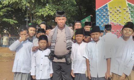 BHABINKAMTIBMAS KELURAHAN PANINGGILAN AIPTU HARTOYO MELAKSANAKAN KEGIATAN POLKIS