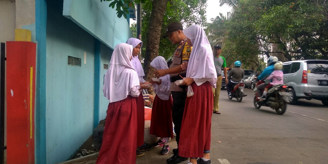 Kunjugan Aiptu Slamet di Sekolah Dasar berikan rasa aman bagi Pelajar