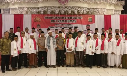 Pengukuhan Da’i Kamtibmas Polsek Neglasari oleh Kapolres Metro Tangerang Kota