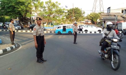 Sabhara Polsek Neglasari antisipasi kemacetan di Sore hari