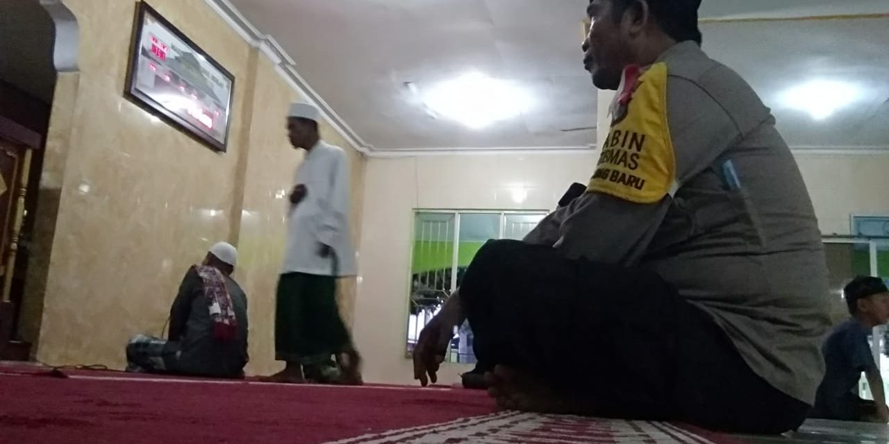 Shubuh berjamaah Bhabinkamtibmas Polsek Neglasari bersama warga Binaan