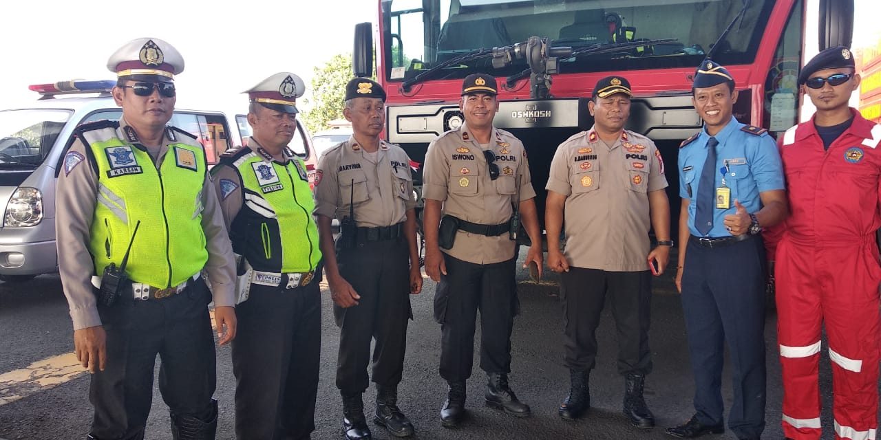 Kapolsek Neglasari ikuti Pelatihan Penanggulangan Darurat Bandara Soekarno Hatta