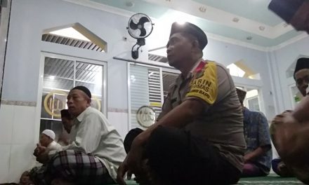 Shubuh berjamaah Aiptu Sulaiman bersama warga di Nurul Jannah