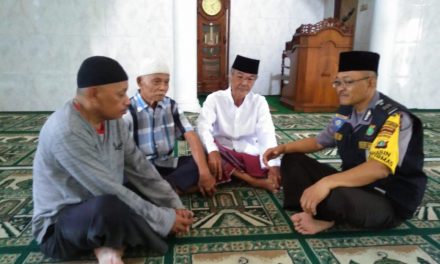 BHABINKAMTIBMAS KELURAHAN SUDIMARA BARAT MELAKSANAKAN  GIAT POLSANTREN.