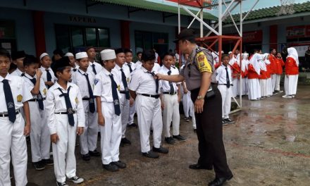 AIPTU APENDIH BHABINKAMTIBMAS KELURAHAN PANINGGILAN UTARA  GIAT POLISI CINTA SEKOLAH