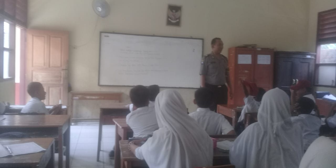 KEGIATAN POLKISS BHABINKAMTIBMAS DESA JATIMULYA SAMBANG SEKOLAH SDN II JATIMULYA KEC. KOSAMBI