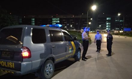 Unit Sabhara Polsek Benda Gencar lakukan Patroli Biru, Cegah Kejahatan Pada Malam Hari.