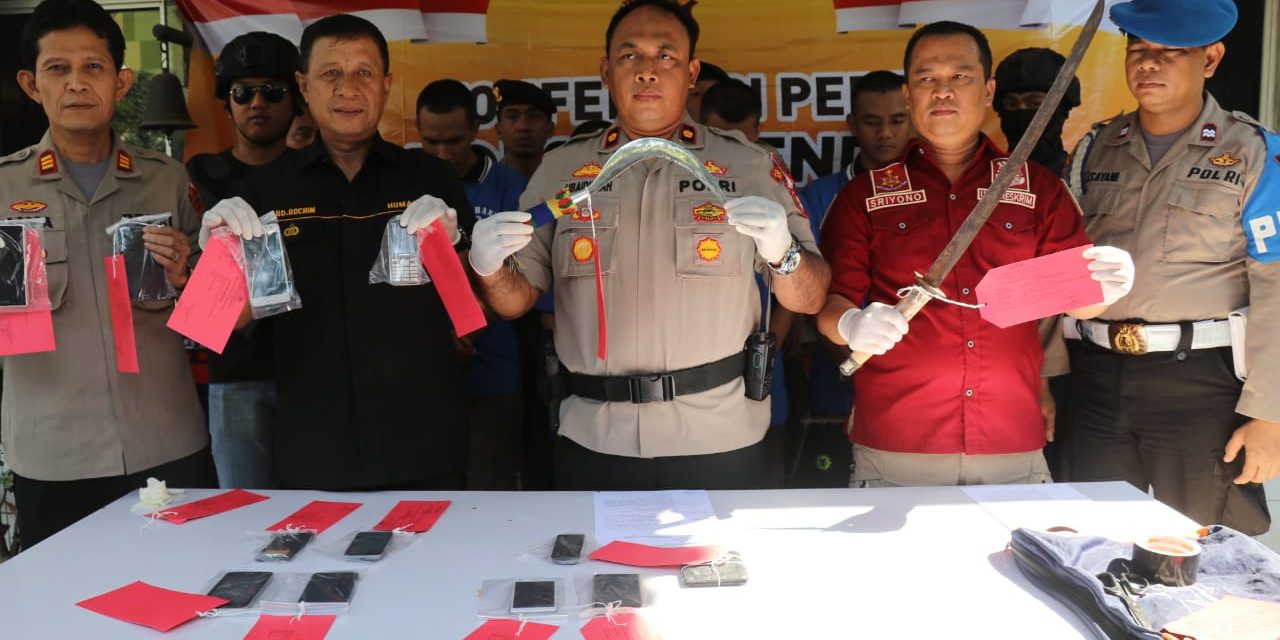 Unit Sabhara Polsek Benda Ringkus Dua Bersaudara Pelaku Curas