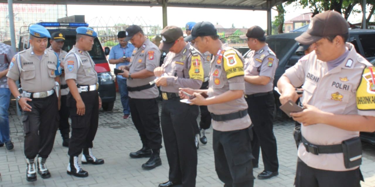 GIAT KUNJUNGAN KASI PROPAM POLRES METRO TANGERANG KOTA DI POLSEK TELUKNAGA