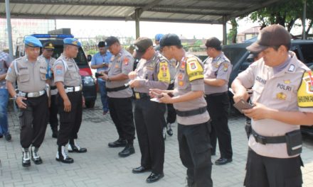 GIAT KUNJUNGAN KASI PROPAM POLRES METRO TANGERANG KOTA DI POLSEK TELUKNAGA