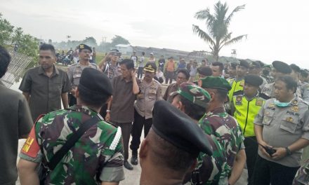 Polsek Sepatan Pam Eksekusi Pembongkaran Bangunan