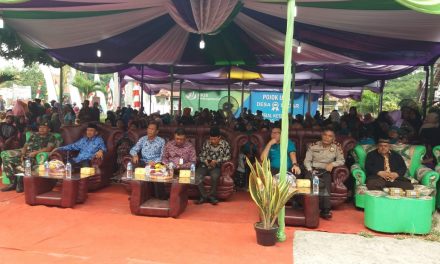 Kanit Binmas Polsek Sepatan Iptu M Manik menghadiri LAUNCHING DESA SADAR BPJS