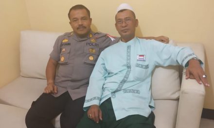 Sambangi tokoh MAsyarakat, Wakapolsek Neglasari jalin hubungan harmonis