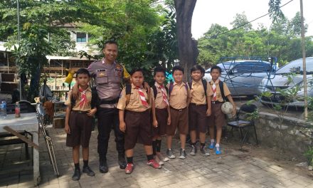 Bripka Agani Binmas Polsek Neglasari imbau Murid Sekolah Dasar