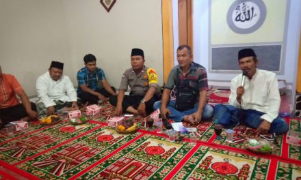 Bhabinkamtibmas hadiri pemilihan ketua RT.01/03 kelurahan batuceper