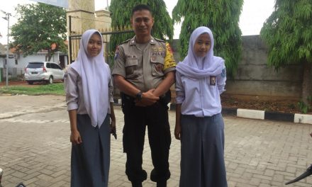 Bhabinkamtibmas Brigadir Joni sambang dialogis ke sekolah SMA 14 tuk jalani program polkiss