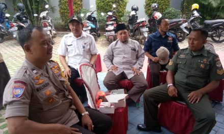 Aiptu Mulyadih Kawal Pelaksanaan Kampoeng Pemuda Di Ponpes Nurul Falah Haromain