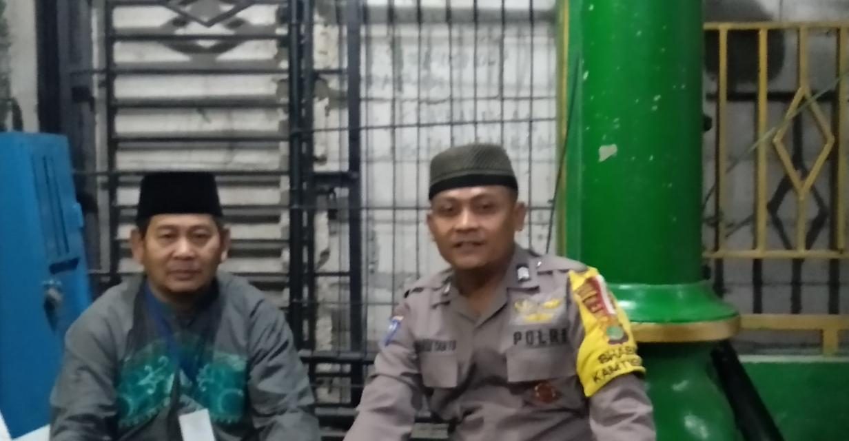 Silaturahmi Kamtibmas Dengan Tokoh Agama Rutin Dilakukan Binmas Polsek Jatiuwung Usai Shalat Jum’at