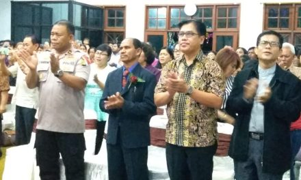 Kapolsek Neglasari gandeng Jemaat gereja ciptakan natal dan tahun baru yang Kondusif