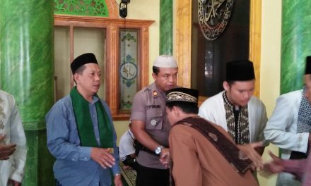 Pererat tali silaturahmi dengan Masyarakat, Wakapolsek Neglasari gelar Safari Jum’at