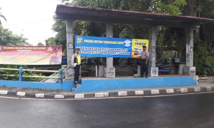 Polsek Neglasari tingkatkan kesadaran pentingnya keselamatan bagi pengemudi kendaraan