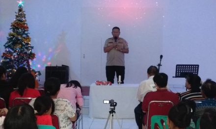 Jelang Pesta Demokrasi 2019, Kapolsek Neglasari imbau Jemaat Gereja jaga kondusifitas di wilayah