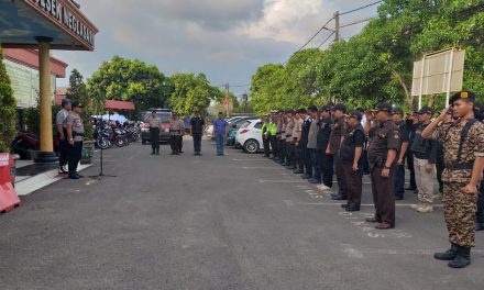 Polsek Neglasari gelar apel kesiapan pengamanan Perayaan malam natal 2018