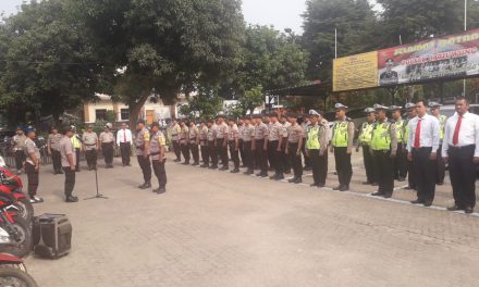 Setiap Hari Senin Pagi, Polsek Jatiuwung Rutin Melaksanakan “Apel Jam Pimpinan”