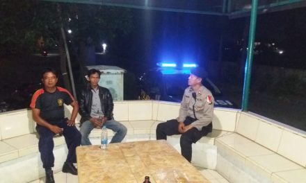 Dialogis dengan Satpam Perumahan, Patroli Biru Polsek Neglasari imbau Satpam tetap waspada