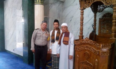 BHABINKAMTIBMAS CIPADU AIPTU M.ACEK MELAKSANAKAN GIAT SHOLAT SUBUH KELILING