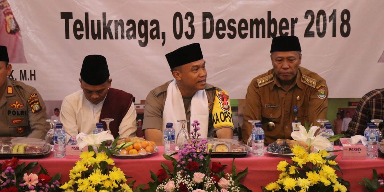 Kapolres Kukuhkan Da’i Kamtibmas Polsek Teluknaga Harapkan Kamtibmas Tetap Kondusif