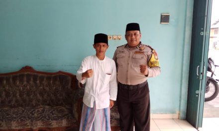 Bhabinkantibmas Desa Mekar Jaya Aipda Toni Susilo Jalin Sinergitas dengan Tokoh Agama