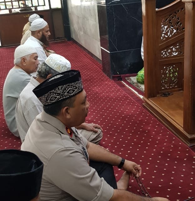 Ada Sanksi Hukumnya Bagi Penyebar Berita Hoax Imbau Kapolsek Benda Kepada Jamaah Sholat Ashar