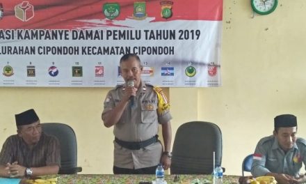 Aiptu Sukarno Bersama Unsur Tiga Pilar Adakan Deklarasi Kampanye Damai Pemilu 2019