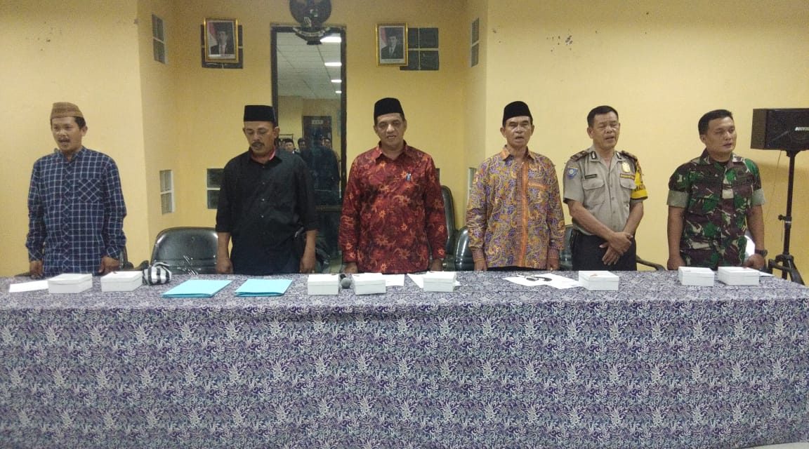 Aiptu Suhandi Kawal Pelantikan Ketua RT Dan RW