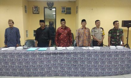 Aiptu Suhandi Kawal Pelantikan Ketua RT Dan RW