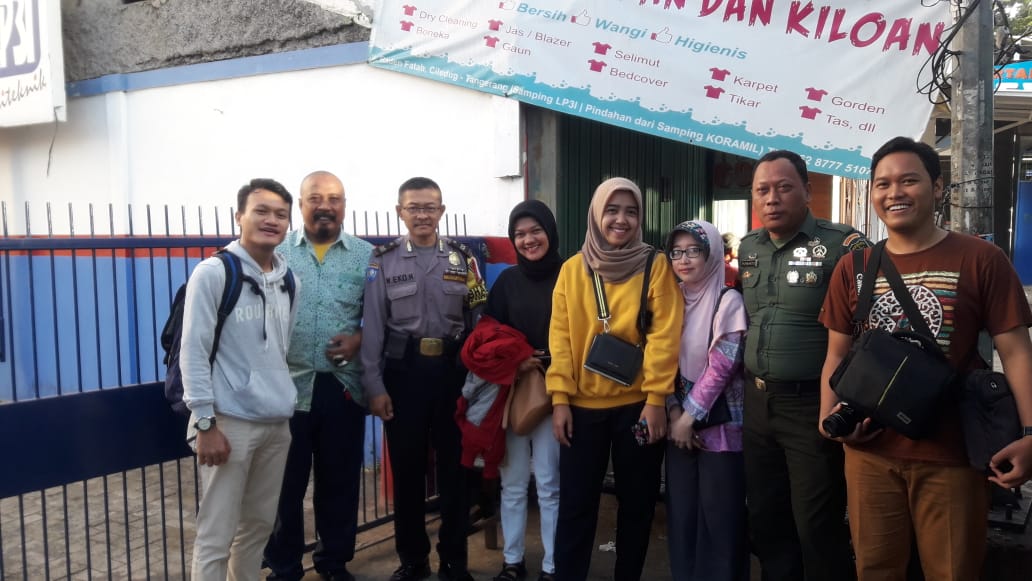 BHABINKAMTIBMAS KELURAHAN SUDIMARA BARAT BERSAMA BABINSA GIAT SAMBANG WARGA.