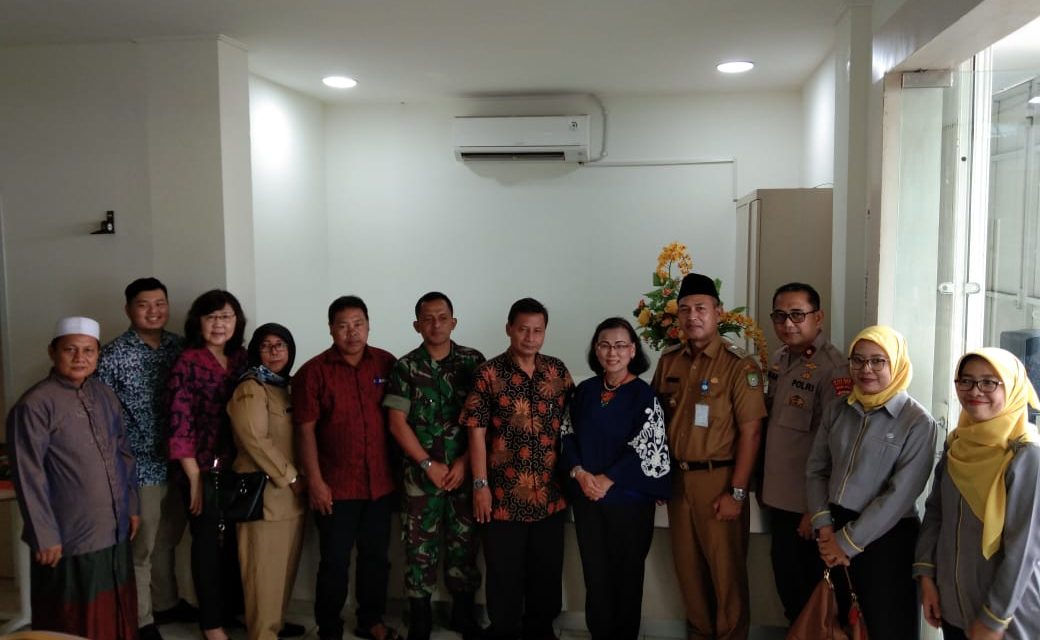 Kapolsek batu ceper hadiri pembukaan klinik Ciputra daan mogot