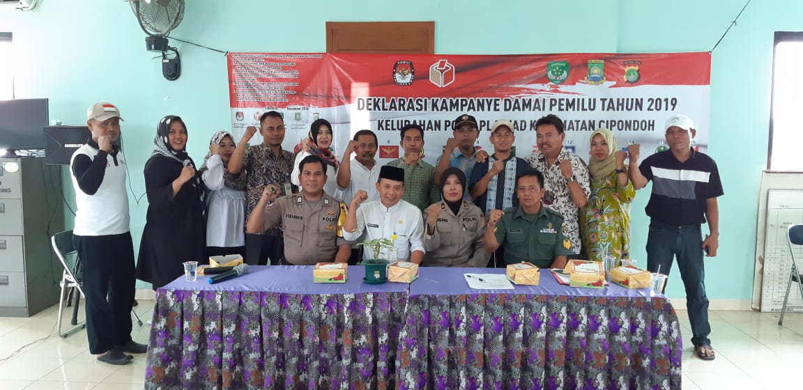 Ciptakan Suasana Damai Pilpres Dan Pileg Pesan Kanit Binmas Polsek Cipondoh