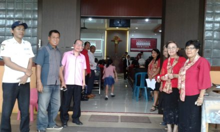 Perayaan Natal di gereja kristus Tuhan (GKT) batu ceper kota Tangerang