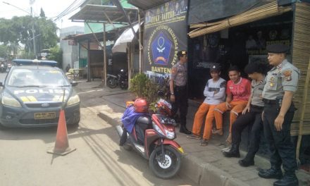 Patroli 6201 Polsek Batu Ceper mobile lingkar wilayah batu ceper tuk cegah guantibmas di siang hari