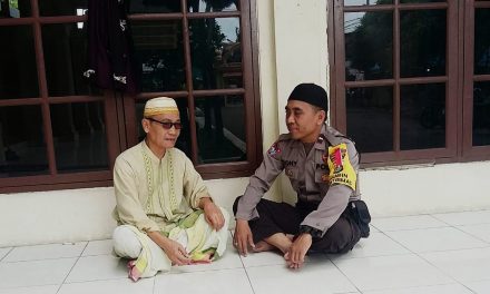 Aipda Toni budi sambang dialogis pengurus masjid Jami An Nur