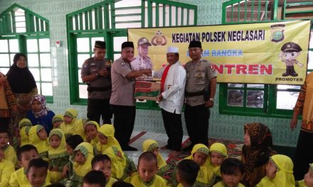 Apresiasi Da’i Kamtibmas atas kunjungan dan Bantuan Kapolsek Neglasari